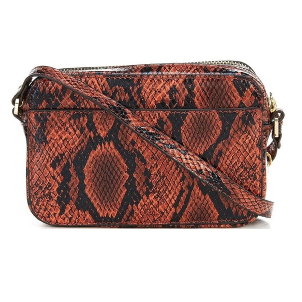 Ted Baker London Stina Camera Bag Brown Faux Leather - Picture 2 of 8